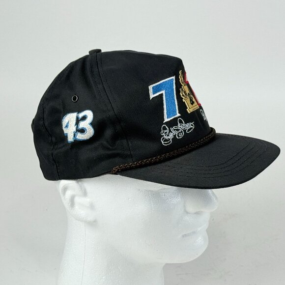 Richard Petty Dale Earnhardt Sr 7 Time NASCAR Champions Snapback Hat Americap 90 - Picture 5 of 9